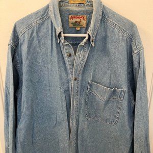 Men's Adirondack jean shirt SZ L